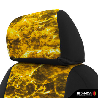 Coverking® - Mossy Oak™ 1st Row Elements Yellowfin Custom Seat Covers