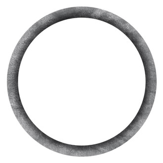 Coverking® - Velour Gray Steering Wheel Cover