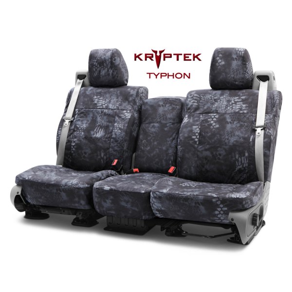  Coverking® - Kryptek™ Neosupreme 1st Row Tactical Camo Typhon Custom Seat Covers