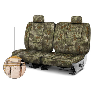 Coverking® - Kryptek™ Neosupreme 3rd Row Tactical Camo Mandrake Custom Seat Covers