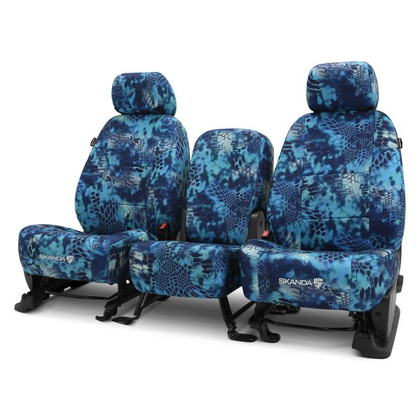  Coverking® - Kryptek™ Neosupreme 1st Row Tactical Camo Pontus Custom Seat Covers