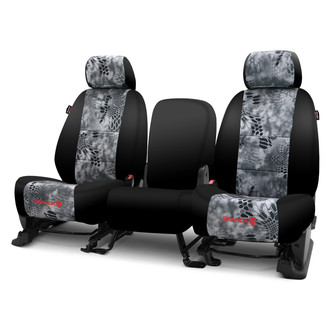 Coverking® - Kryptek™ Neosupreme 2nd Row Tactical Camo Raid & Black Custom Seat Covers