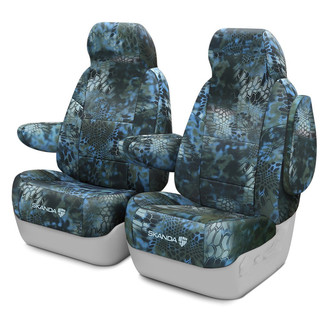 Coverking® - Kryptek™ Neosupreme 1st Row Tactical Camo Neptune Custom Seat Covers