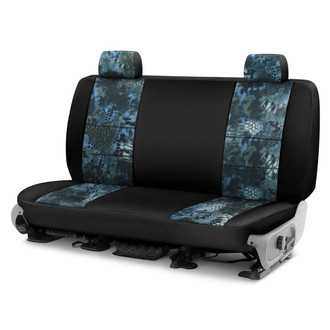 Coverking® - Kryptek™ Neosupreme 1st Row Tactical Camo Neptune & Black Custom Seat Covers