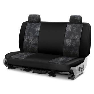 Coverking® - Kryptek™ Neosupreme 1st Row Camo Typhon & Black Custom Seat Covers