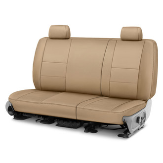 Coverking® - Premium Leatherette 2nd Row Cashmere Custom Seat Covers