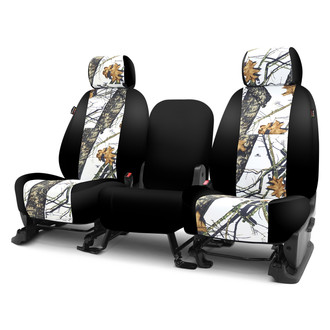 Coverking® - Mossy Oak™ 2nd Row Camo Break Up Winter Print Custom Seat Covers