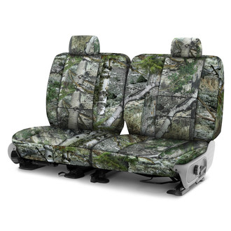 Coverking® - Mossy Oak™ 3rd Row Camo Mountain Country Custom Seat Covers