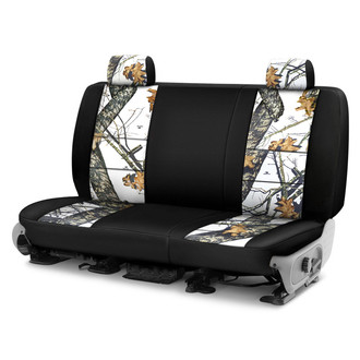Coverking® - Mossy Oak™ 2nd Row Camo Break Up Winter Print Custom Seat Covers