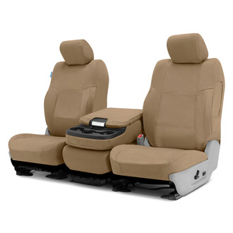 Coverking® - Polycotton Drill 2nd Row Cashmere Custom Seat Covers