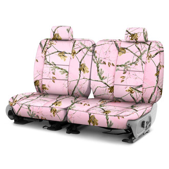 Coverking® - Realtree™ 3rd Row Camo AP Pink Custom Seat Covers