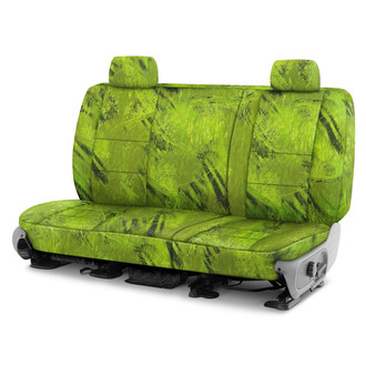 Coverking® - Realtree Fishing™ 2nd Row Camo Green Custom Seat Covers