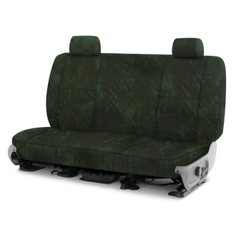 Coverking® - Realtree Fishing™ 3rd Row Camo Black Custom Seat Covers
