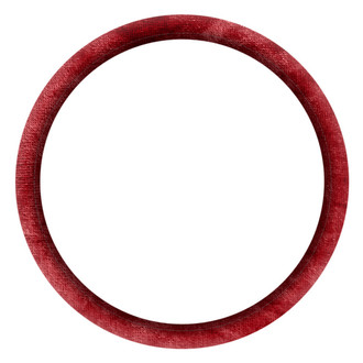 Coverking® - Velour Red Steering Wheel Cover