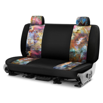 Coverking® - Designer Printed Neosupreme Nature Nebula 3rd Row Cosmos Custom Seat Covers