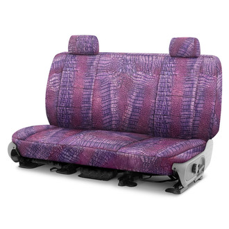 Coverking® - Designer Printed Neosupreme Animal Printed 3rd Row Alligator Royal Custom Seat Covers