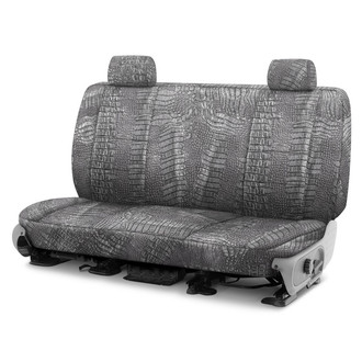 Coverking® - Designer Printed Neosupreme Animal Printed 3rd Row Alligator Steel Custom Seat Covers