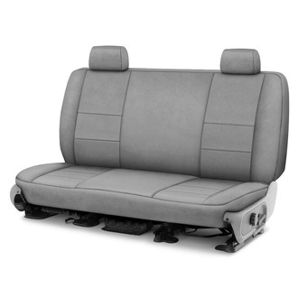 Coverking® - Suede 3rd Row Gray Custom Seat Covers