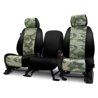 Coverking® - Traditional 2nd Row Camo Jungle Custom Seat Covers