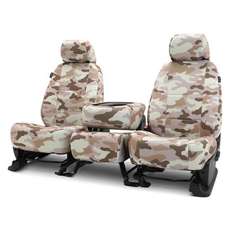 Coverking® - Traditional 2nd Row Camo Sand Custom Seat Covers