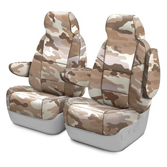 Coverking® - Traditional 1st Row Camo Sand Custom Seat Covers