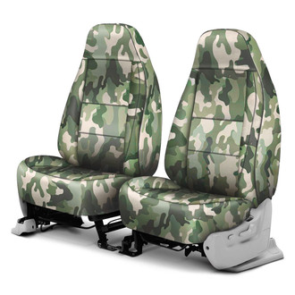 Coverking® - Traditional 1st Row Camo Jungle Custom Seat Covers