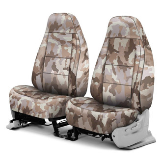 Coverking® - Traditional 1st Row Camo Sand Custom Seat Covers