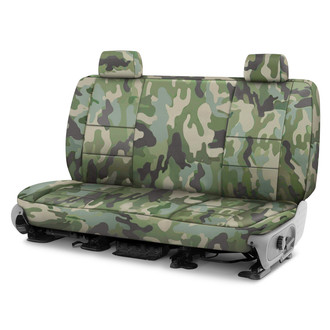 Coverking® - Traditional 2nd Row Camo Jungle Custom Seat Covers