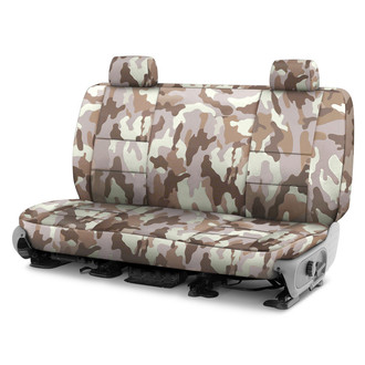 Coverking® - Traditional 2nd Row Camo Sand Custom Seat Covers