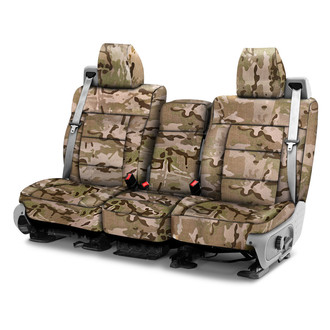 Coverking® - Multicam™ 1st Row Camo Ballistic Arid Custom Seat Covers