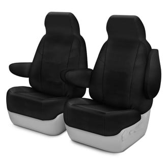 Coverking® - Cordura Ballistic 1st Row Black Custom Seat Covers