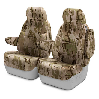 Coverking® - Multicam™ 1st Row Camo Ballistic Arid Custom Seat Covers