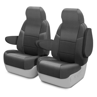 Coverking® - Designer Printed Neosupreme Designer Printed Neosupreme 1st Row Carbon Fiber Custom Seat Covers