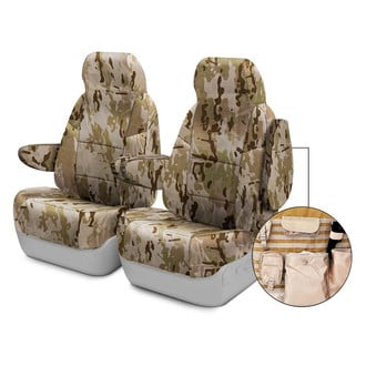 Coverking® - Multicam™ 1st Row Tactical Camo Arid Custom Seat Covers
