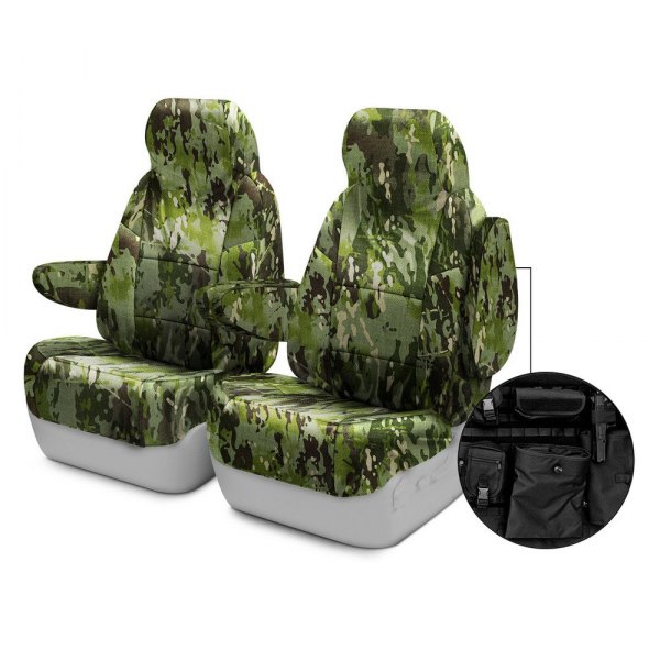 Coverking® - Multicam™ 1st Row Tactical Camo Tropic Custom Seat Covers