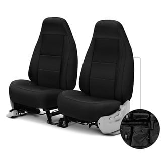 Coverking® - Cordura Ballistic 1st Row Black Tactical Custom Seat Covers