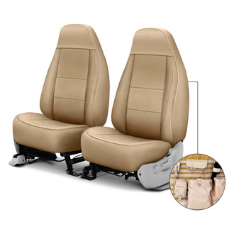 Coverking® - Cordura Ballistic 1st Row Cashmere Tactical Custom Seat Covers