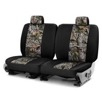 Coverking® - NEXT G1 3rd Row Two-Tone Vista Camo Neosupreme Custom Seat Covers