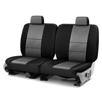 Coverking® - Designer Printed Neosupreme Designer Printed Neosupreme 3rd Row Carbon Fiber Custom Seat Covers