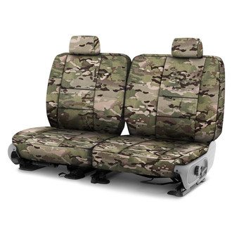 Coverking® - Multicam™ 3rd Row Camo Ballistic Classic Custom Seat Covers