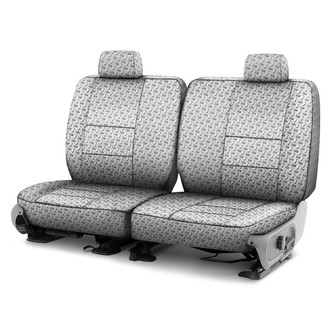 Coverking® - Designer Printed Neosupreme Designer Printed Neosupreme 3rd Row Chrome Diamond Custom Seat Covers