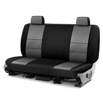 Coverking® - Designer Printed Neosupreme Designer Printed Neosupreme 1st Row Carbon Fiber Custom Seat Covers
