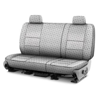 Coverking® - Designer Printed Neosupreme Designer Printed Neosupreme 1st Row Chrome Diamond Custom Seat Covers
