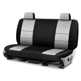 Coverking® - Designer Printed Neosupreme Designer Printed Neosupreme 1st Row Chrome Diamond Custom Seat Covers