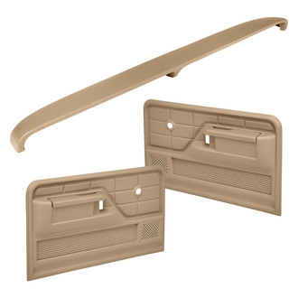 Coverlay® - Neutral Dash Cover and Door Panels Combo Kit