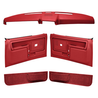 Coverlay® - Red Interior Combo Kit (Full Power Windows)