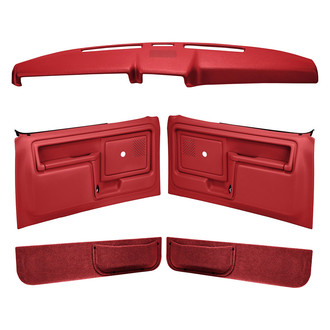 Coverlay® - Red Interior Combo Kit (No Power Windows)