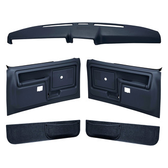 Coverlay® - Dark Blue Interior Combo Kit (Slide Locks)