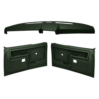 Coverlay® - Green Interior Combo Kit (Slide Locks)