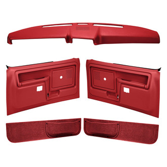 Coverlay® - Red Interior Combo Kit (Slide Locks)